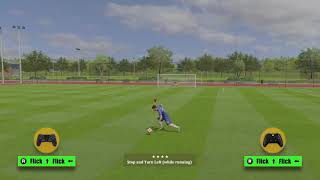 FIFA 19 SKILL MOVES  Stop and Turn Left while running [upl. by Engis]