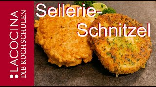 Perfekte Schnitzel vom Sellerie  schnell  lecker  vegetarisch  Rezept der La Cocina [upl. by Sperry]