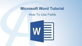 How To Use Fields In Word [upl. by Lowery]