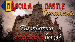 Bran Castle Romania  Visiting The DRACULA Castle in Transylvania [upl. by Zetana169]