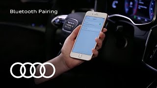 Audi Tech Tutorial Bluetooth Pairing [upl. by Aivekahs123]