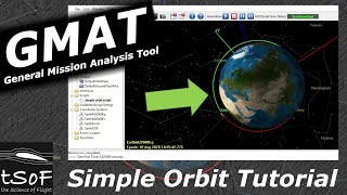 Simple Orbit Tutorial  GMAT NASAs General Mission Analysis Tool [upl. by Lenehc]