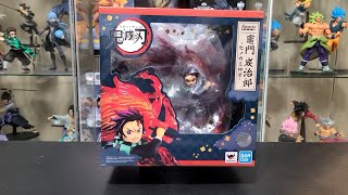 Demon Slayer Tanjiro Figuarts Zero Hinokami Kagura Dance Figure Unboxing and Review [upl. by Stanislaus]