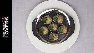 How to Eat an Escargot  Fine Dining Lovers by SPellegrino amp Acqua Panna [upl. by Wynn]