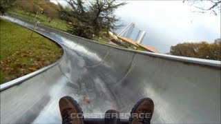 Bobsleigh onride HD POV Oakwood Theme Park Wales [upl. by Raimundo]