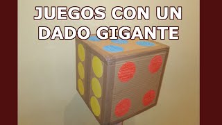 Juegos con un DADO GIGANTE [upl. by Ttegirb141]