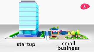 Startup vs Small Business What’s the difference  Startups 101 [upl. by Tennek]