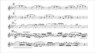 Trumpet PlayAlong  Concerto pour Une Voix  SaintPreux  with sheet music [upl. by Behah320]