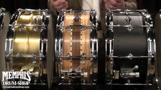 Craviotto Snare Drums with David Victor [upl. by Welcome377]