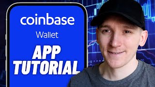 How to Use Coinbase Wallet App  Cryptocurrency Wallet [upl. by Leahcimaj]