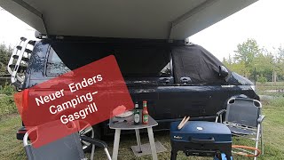 Mein neuer Enders CampingGasgrill [upl. by Esiuqram526]