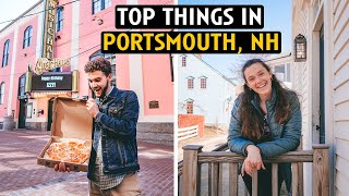 The TOP THINGS TO DO in PORTSMOUTH New Hampshire [upl. by Fassold760]