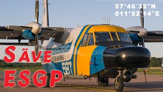 Säve ESGP Kustbevakningen Fokker F27 och Säve crew har varit på välbehövlig semester [upl. by Haidabo]