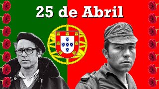 25 de Abril de 1974 A Revolução dos Cravos  História de Portugal [upl. by Enilegnave822]