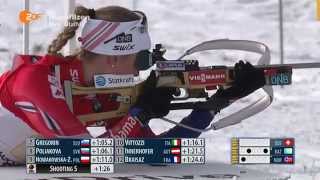 13122014 Biathlon Hochfilzen RelayStaffel Damen Winner GermanyDeutschlandfull [upl. by Violeta]