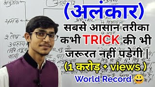 ALANKAR IN HINDI  अलंकार कभी भूल नहीं पाओगे  TRICK  MOHIT SHUKLA HINDI [upl. by Atteiram399]