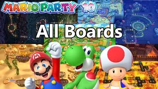 Mario Party 10 All Party Mode Boards 3 players [upl. by Carleen]