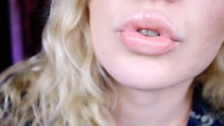 Up close kisses all over ASMR no talking [upl. by Schilling]