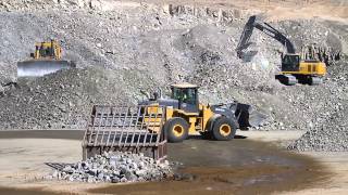 A Day at a rock Quarry HD [upl. by Michigan]