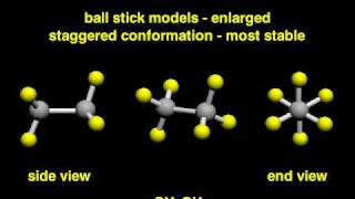 Ethane Conformations [upl. by Yrok]