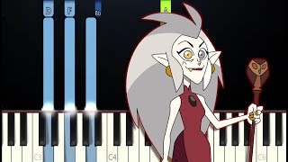 The Owl House  Eda’s Requiem Piano Tutorial [upl. by Tyler]