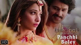 Panchhi Bole  Romantic Song  Baahubali  The Beginning  Prabhas Tamannaah [upl. by Marco]