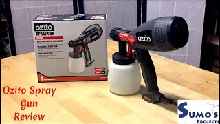 Ozito Spray Gun review [upl. by Skrap677]