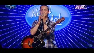 Nepal idol season 3 Audition Samir Shrestha [upl. by Eilegna]