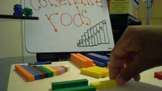 Cuisenaire Rods Lesson 1 [upl. by Necyla]