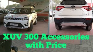 Mahindra XUV 300  Accessories Installation  With Price List  Part 1 [upl. by Pavier]