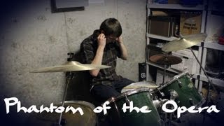 Lindsey Stirling  Phantom of the Opera Medley Drum Cover [upl. by Annaiviv]