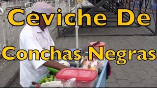 Ceviche De Conchas Negras in Otavalo Ecuador [upl. by Artenehs]