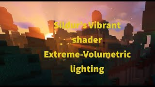 Minecraft Sildurs Vibrant shaders v1283 ExtremeVolumetric lighting [upl. by Irvin]