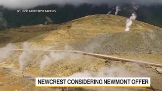 Australian Gold Miner Newcrest Gets Takeover Offer From USs Newmont [upl. by Anaidirib]