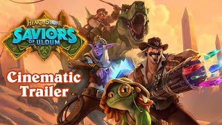 Saviors of Uldum Cinematic Trailer  Hearthstone [upl. by Lowenstein]