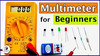 How to use a Digital Multimeter  Best Multimeter for Beginners [upl. by Shayla]