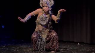 Kira Lebedeva aka Habibi Lal  TribalFestion Vienna International Dance Event 2016 [upl. by Htebazle810]