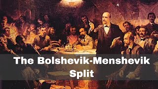 17th November 1903 The BolshevikMenshevik split within the Russian Social Democratic Labour Party [upl. by Adnwahsal]