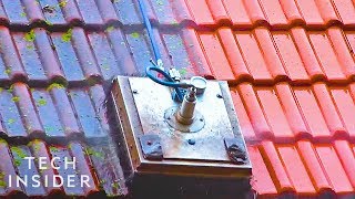 Cleaning Roofs Is Easier With This Machine [upl. by Zamir]