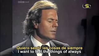 JULIO IGLESIAS  Volver a empezar  Spanish and english subtitles [upl. by Coralyn]