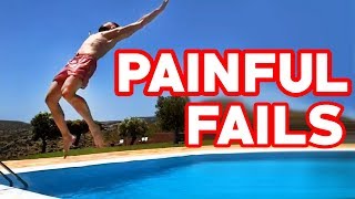 The Most Painful Fails of August 2019  Funny Fail Compilation [upl. by Llyrat]