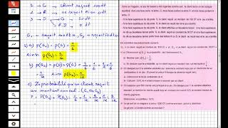 Correction Exercice Probabilité Bac Science 2018 Session principale [upl. by Car847]