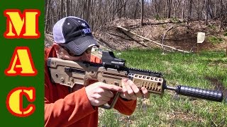 IWI X95 Update  Suppressor Accuracy Magazine Test [upl. by Nahs]