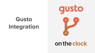 Gusto Integration with OnTheClock [upl. by Breed]