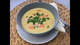 Thermomix TM 5  Leckere Kartoffelsuppe mit Karotten amp Wienerle  Thermilicious [upl. by Janessa]