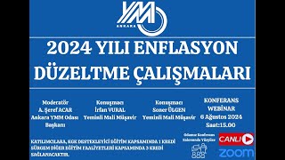 2024 Yılı Enflasyon Düzeltme Çalışmaları [upl. by Bohi52]