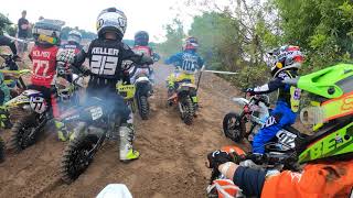 Florida Motocross Series Rd 1 2021 50cc practice Orlando Mx [upl. by Gerk]