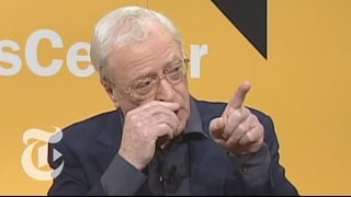 TimesTalks Michael Caine Five Favorite Films  The New York Times [upl. by Haimarej]