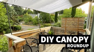 10 Inspiring DIY Canopies amp Sunshades [upl. by Myriam]