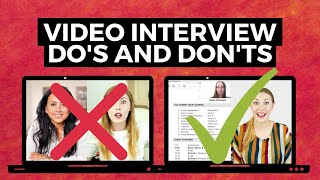 Video Interview TIPS  How to Stand Out in Video Interview for Jobs [upl. by Cathleen]